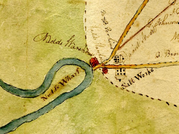 1830 Hampton map.