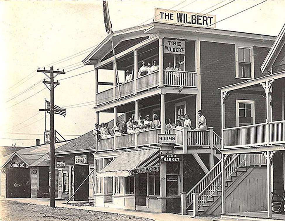 Bristol Garage and Wilbert Hotel, c. 1920